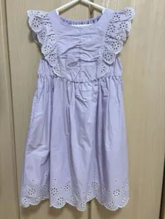 アプレレクール ワンピース パープル 120cm