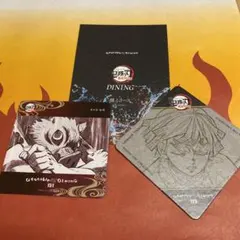 鬼滅の刃　コースターセット　ufotable dining限定　善逸&伊之助