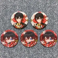 AMPTAKxCOLORS あっと 缶バッジ NewYear 等身 アンプタック