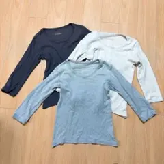 ELFINDOLL CLASICC 長袖 コットン 肌着 ３枚セット 120