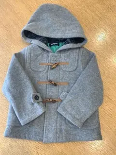 KladSkap フードダッフルコート　グレー　90センチ