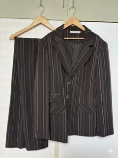 90s〜00sヴィンテージAUTHENTIC ストライプ柄 セットアップ