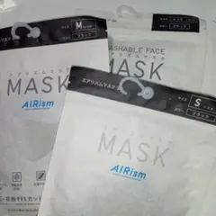 ユニクロ　UNIQLO　エアリズム　マスク S M L ブラック