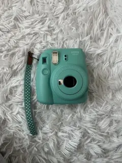 instax mini 8+ ミントグリーン チェキ