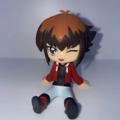 【 非売品 】　遊☆戯☆王 シリーズ ぺたっとおすわり フィギュア 遊城 十代