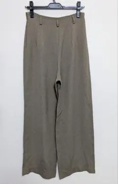 Stock Port ワイドパンツ カーキ ウエスト69