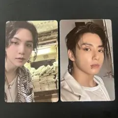 BTS ユンギ　ジョングク　トレカ　ソロアルバム　フォトカード　SUGA JK