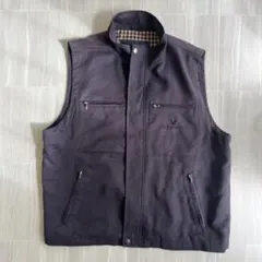 LYLE & SCOTT 裏地チェック フリースベスト L