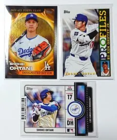 topps Japan edition 大谷翔平 インサート 3枚