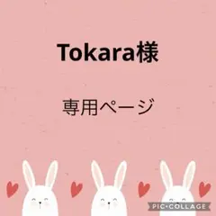 【Tokara様】専用ページです。