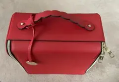 エスティ ローダー メイクボックス　バニティポーチ 赤のサムネイル