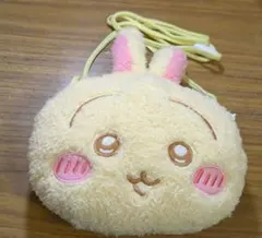 ちいかわ　うさぎ　ふわふわフェイスポシェット