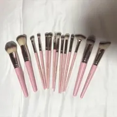 MAANGE メイクブラシ 14本セット ピンクのサムネイル