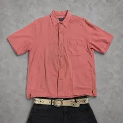 90s RALPH LAUREN 半袖シャツ シアサッカー city boy短丈のサムネイル