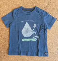 VOLCOM ブルー Tシャツ グラフィック