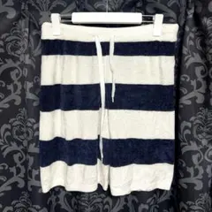 GELATO PIQUE HOMME ボーダー柄 ハーフパンツ