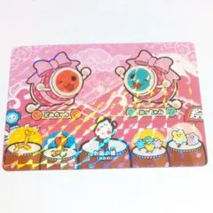 太鼓の達人　たいこのたつじん　meiji　明治　シールinチョコ　カード