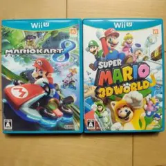 WiiU マリオカート８、スーパーマリオ 3Dワールド