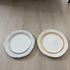 ノリタケ　プレート 2枚セット 金彩装飾のサムネイル