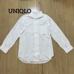 UNIQLO ユニクロ 長袖シャツ ホワイト Lサイズ ドレスシャツ メンズ