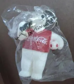 コカ・コーラ　キーホルダー　シロクマ　未使用品