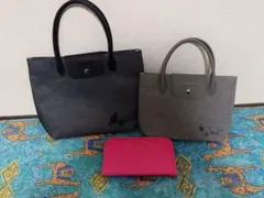 追加1点　カルディ ネコの日バッグ 2026 バッグ 2個＋フルラ　カードケース