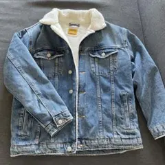 美品ZARAボアデニムジャケット★13-14歳用164cm