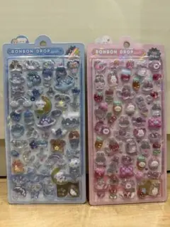 正規品　わんわんボンボン&ももいろボンボンセット ボンボンドロップシール