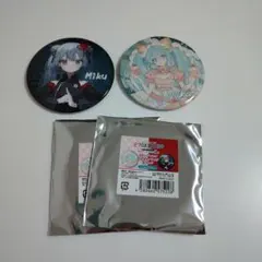 初音ミク 39Culture 大き目メタリック缶バッジ チャイナ Cosplay