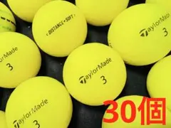 テーラーメイド DISTANCE+SOFT 2019年式 30個　マットイエロー