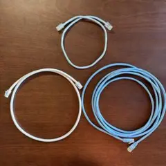 LANケーブル 3本セット Cat6A/Cat5e