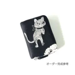 ✿完成参考 お札の折れない二つ折り財布 草花クロッチくん pjc - メルカリ