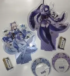原神 アクリルスタンド 2点セット