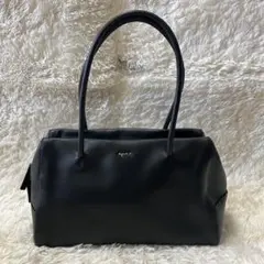 【美品】アニエスベー ハンドバッグ ボストン 肩掛け可能 TRS-17