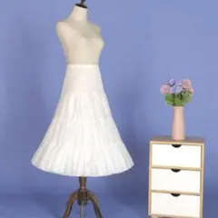 新品　パニエ ロングパニエ ドレス ロリータ コスプレ ウエディング