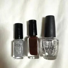 マニキュア ネイルホリック + THREE + OPI 3本セット