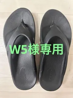 OOFOS OOriginal リカバリーサンダル ブラック M5 W7 - メルカリ