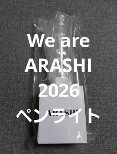 【美品】WE ARE ARASHI2026 嵐 ペンライト 点灯確認済　GW発送