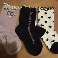 新品女の子ソックス15から２０センチ