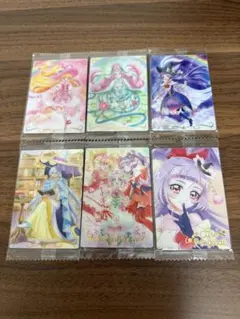 プリキュア ウエハース　カード　HR 魔法つかいプリキュア　まほプリ　集合　hr
