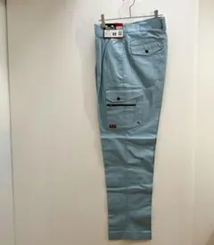 タグ付き新品 ウエスト82 桑和 作業ズボン 作業パンツ ストレッチ素材のサムネイル