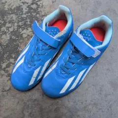 adidas キッズ スニーカー 21cm ブルーのサムネイル