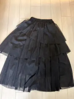 INGNI チュールロングスカート