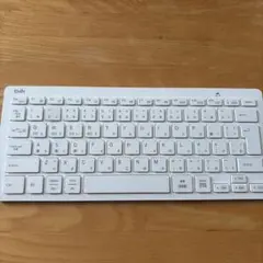 EWIN ワイヤレスキーボード 日本語配列 ホワイト