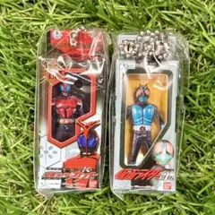 仮面ライダー ソフビパッケージチャーム シークレット旧1号 カブト 2個セット