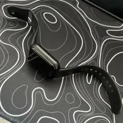 ブラック シリコン スマートウォッチバンド