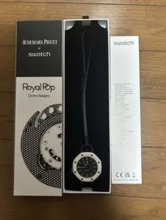 p*g様 SwatchxAudemars Piguet Royal Pop黒ブラ - メルカリ