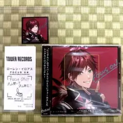 にじさんじ　FOCUS ON ローレン　タワレコ　特典　レシート　ステッカー