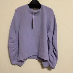GLOBALWORK PORTE ✨スリーブニットプルオーバー パープル 【M】