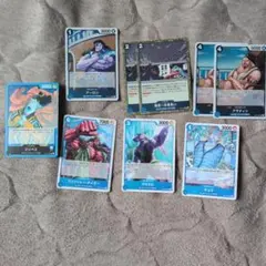 ワンピースカード　ジンベエ　デッキパーツ　蒼海の七傑